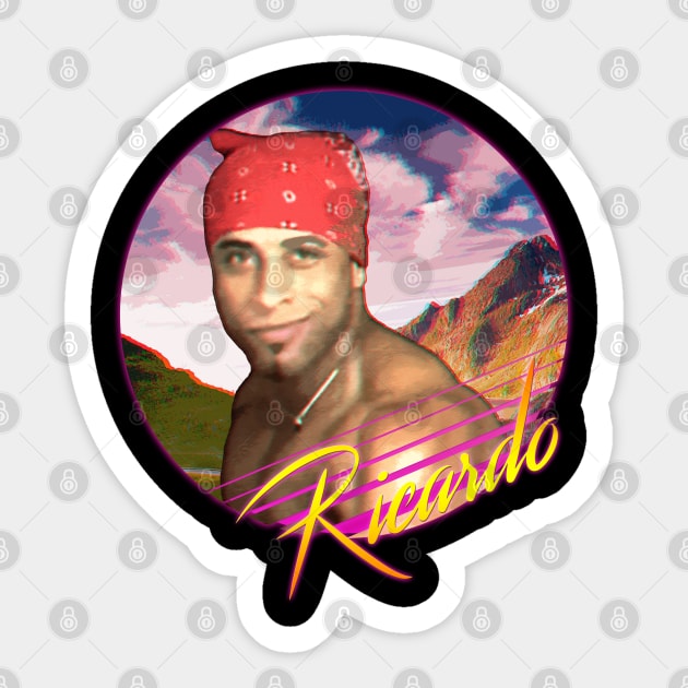 Ricardo Milos Sticker by giovanniiiii